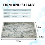Real Natural Marble Tray for Bathroom, Kitchen Counter & Desktop - Image 2