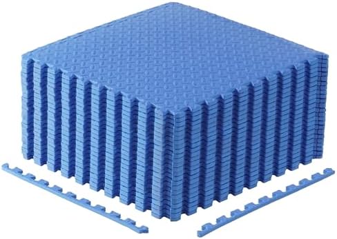CAP Puzzle Exercise Mats | 1/2” Thick EVA Interlocking Foam Tiles by CAP