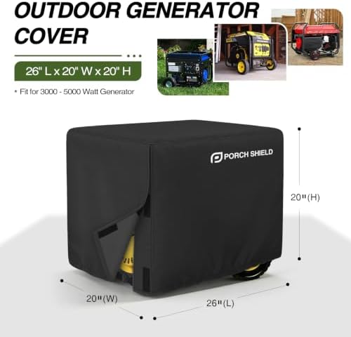 Porch Shield Generator Cover for 3000-5000W - Image 2