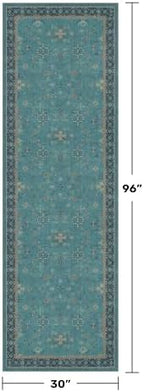 Boho 2'6"x8' Wide Hallway Runner Rugs - Image 2