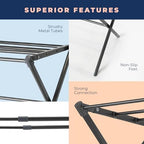 happhom Clothes Drying Rack, Foldable Drying Rack Clothing, Laundry Drying Rack - Image 4