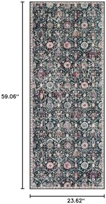 Lahome Moroccan Kitchen Runner, 2x5 Rug Runners - Image 2