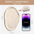 Koville Luxurious Natural Marble Vanity Tray, Cloud Shape Serving Stone Key Tray - Image 3