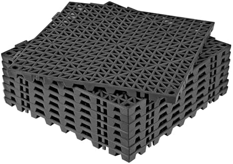 ToLanbbt Modular Interlocking Cushion 8P 11.8" x 11.8" Interlocking Rubber by ToLanbbt