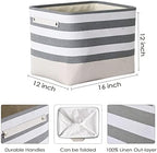 TheWarmHome Extra Large Cube Storage Bins Baskets - Image 6