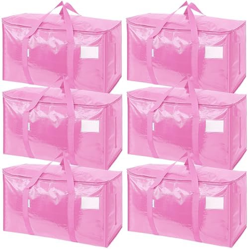 TICONN 6 Pack Extra Large Moving Bags Heavy Duty by TICONN