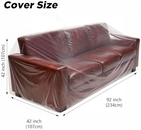 Plastic Couch Cover Furniture Cover - Image 5