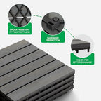 Idzo Interlocking Deck Tiles 9.6 SQFT - Image 3