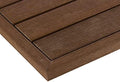 NewTechWood 1/12 ft. x 1 ft. Quick Deck Composite Deck Tile Outside Corner Trim by NewTechWood