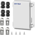 Waterproof Outdoor Project ABS Plastic Junction Box IP67 Weatherproof Dustproof by XINYIELE