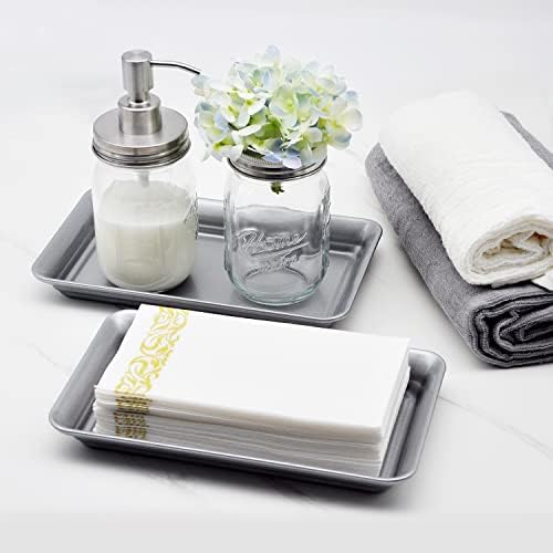SheeChung Metal Vanity Tray, Bathroom Tray - Image 4
