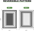 RURALITY Outdoor Rug 9x12 Waterproof - Image 2