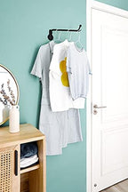 Mkono Wall Mounted Drying Rack Laundry Hook - Image 4