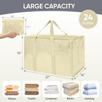 TICONN 2 Pack Extra Large Moving Bags Heavy Duty - Image 5
