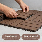 Deck Tiles, 61.60 Sq.Ft Plastic Flooring Tile - Image 6