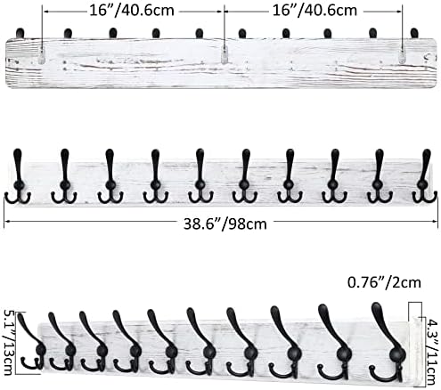 SKOLOO Coat Rack Wall Mounted - Image 5