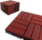 Acacia Deck Tiles Interlocking Outdoor Flooring - Image 2