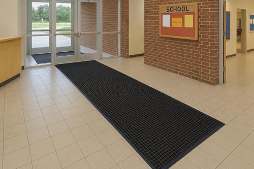 Guardian WaterGuard Indoor/Outdoor Wiper Scraper Floor Mat, Rubber/Nylon - Image 2