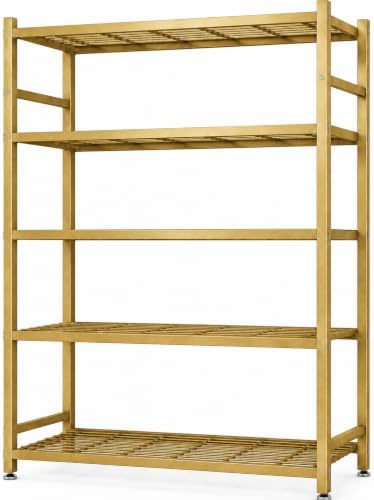 36.4" W Storage Shelves, 5-Tier Metal Shelving Unit by Unknown