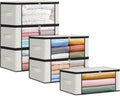 Fab totes 35L Closet Organizers, Foldable Under Bed Storage Containers by Fabtotes