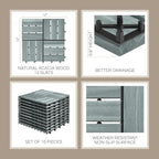 THYOI Premium Deck Tiles, Patio Flooring - Image 3