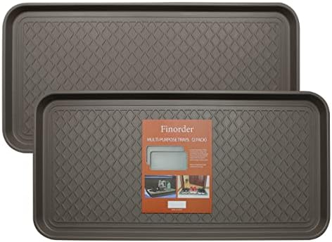 Finorder Boot & Shoe Trays, 2 Pack - Image 6