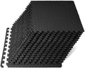 ProsourceFit Exercise Puzzle Mat 1/2-inch, EVA Interlocking Foam Floor Tiles by ProsourceFit