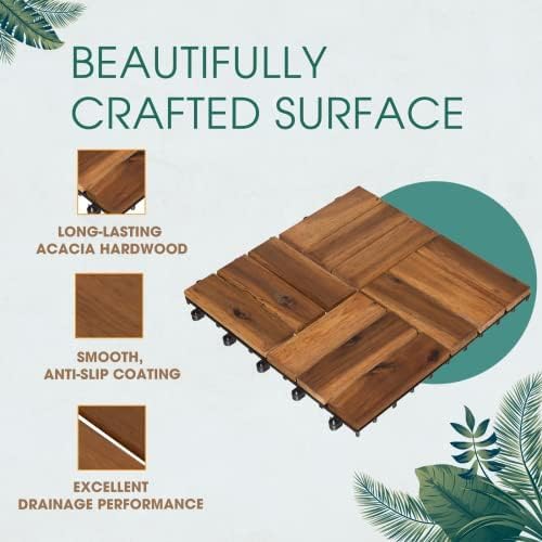 Idzo Interlocking Deck Tiles 9.6 SQFT - Image 7