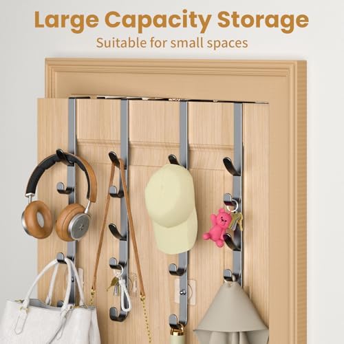 Kaiferty Over the Door Hooks, Metal Door Hooks - Image 3