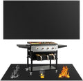 SecuCaptain Under Grill Mat for Outdoor Grill by SecuCaptain