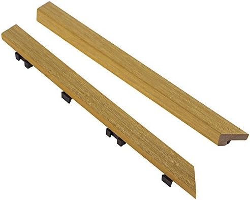 NewTechWood 1/12 ft. x 1 ft. Quick Deck Composite Deck Tile Inside Corner Trim - Image 2