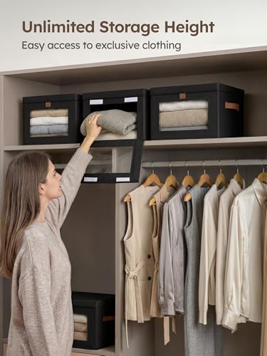 Homsorout Medium Fabric Storage Bins - Image 4