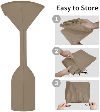 Easy-Going Stand-Up Patio Heater Cover - Image 6