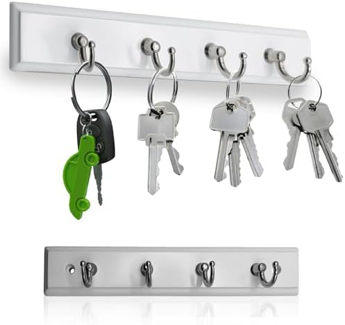 Wall Mounted Key Rack Rail Hanger Key Holder Wall Mount by KTDeals
