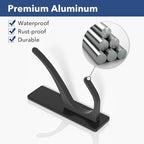 pickpiff Matt Black Self-Adhesive Hook, 13LB Hanger - Image 6