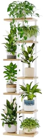 Bamworld Plant Stand 7 Tier Tall Shelf by Bamworld
