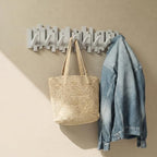 Umbra Sticks Wall Mount Coat Rack, 8 Hook Retractable Pegs - Image 3