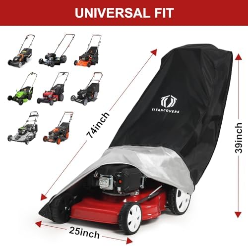 Push Lawn Mower Cover, Waterproof Lawnmower Covers - Image 2