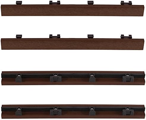 1 in. x 1 ft. Quick Deck Composite Deck Tile Straight Trim - Image 3
