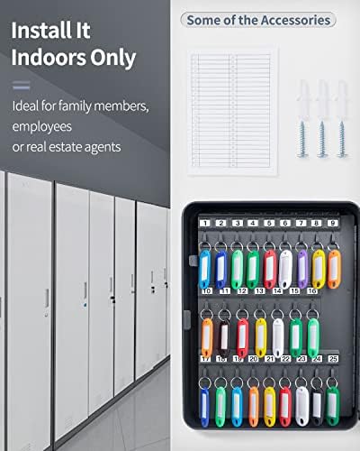 Uniclife 100 Position Key Cabinet - Image 7
