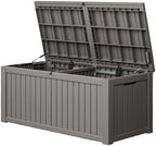 Outdoor Storage Box Waterproof, 220 Gallon Deck Box by WTFGO