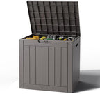 Outdoor Storage Box, Resin Deck Boxes Indoor and outdoor, Waterproof Storage - Image 6