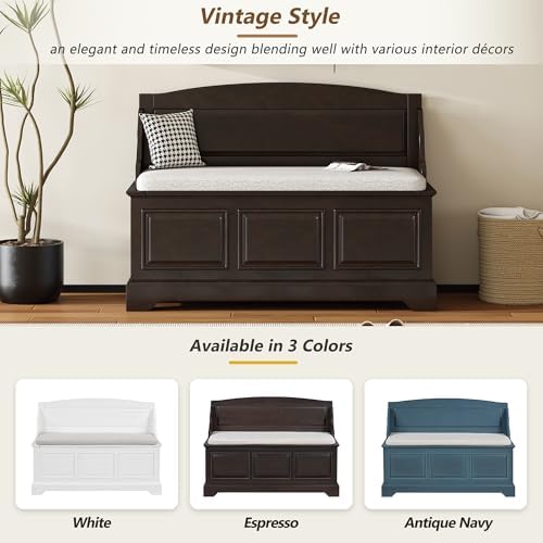 Knocbel Rustic Entry Storage Bench - Image 7