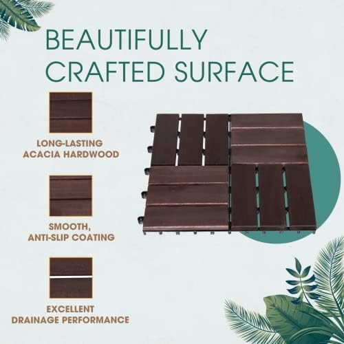 Idzo Interlocking Deck Tiles 9.6 SQFT - Image 7
