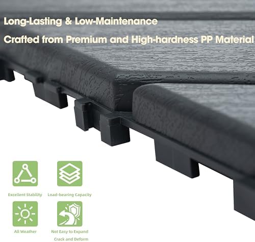 Deck Tiles, Waterproof Patio Flooring - Image 4