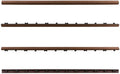 NewTechWood 1/12 ft. x 3 ft. Quick Deck Composite Deck Tile Straight Trim in by NewTechWood