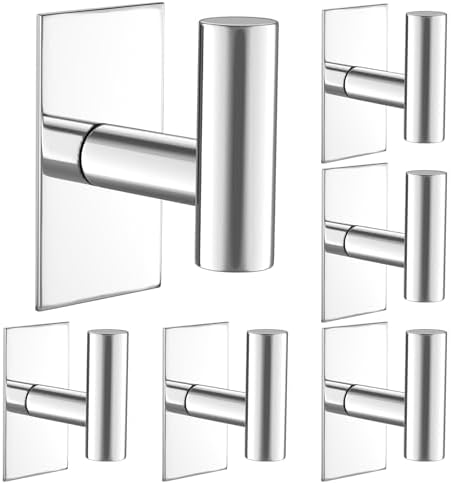 VAEHOLD Wall Towel Hooks, Heavy Duty Sticky Holder Waterproof Towel Hooks by VAEHOLD