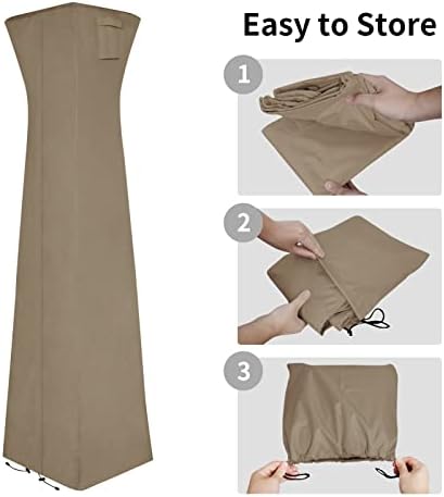Easy-Going Pyramid Torch Patio Heater Cover - Image 5
