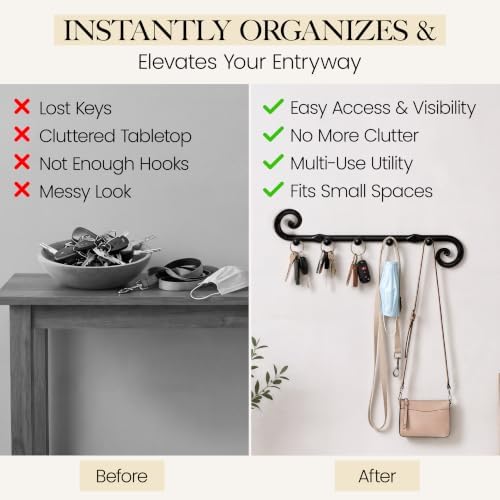 RTZEN Farmhouse Small Key Holder - Image 4