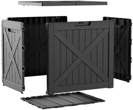32 Gallon Deck Box, Waterproof Outdoor Storage Boxes - Image 6